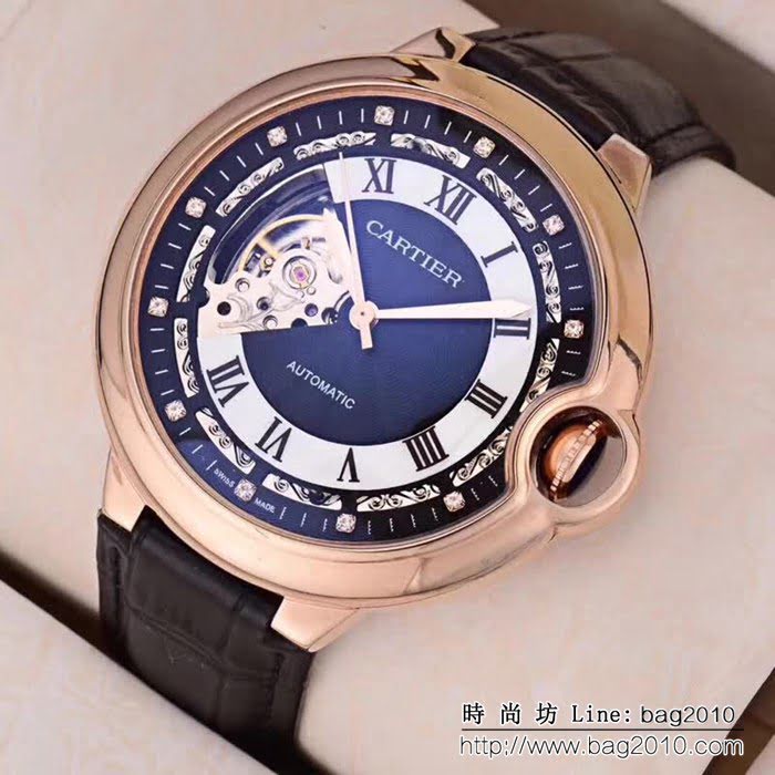 CARTIER卡地亞 新品上市 精品男士腕表 WSS0353